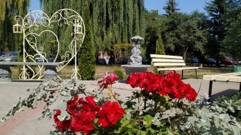 фотозона ресторану тост, територія ресторану тост